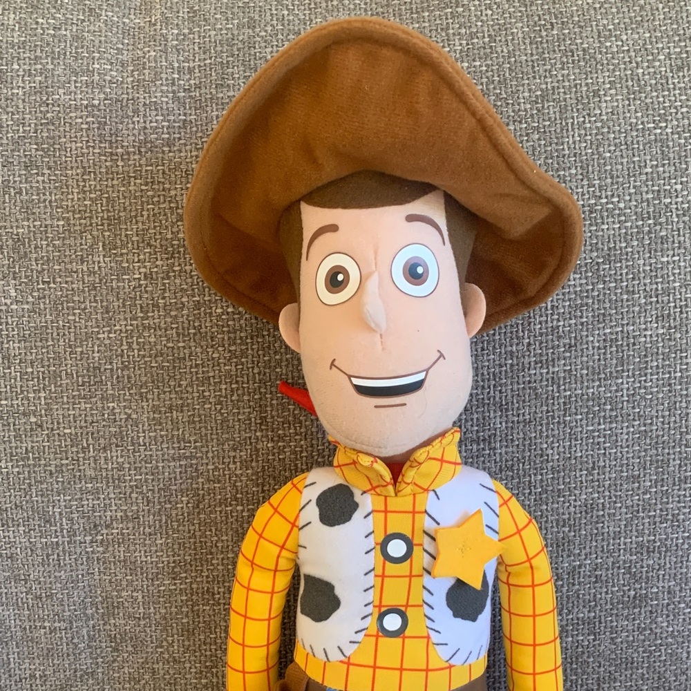 Disney Parks Toy Story Sheriff Woody 16” Plush Doll Pixar Toy - Picture 2 of 4